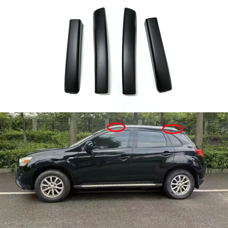 Auto Parts Bar Guide Rail End Cover for Mitsubishi Cross ASX RVR Roof Rack Protection Cover 2013-2019 Models