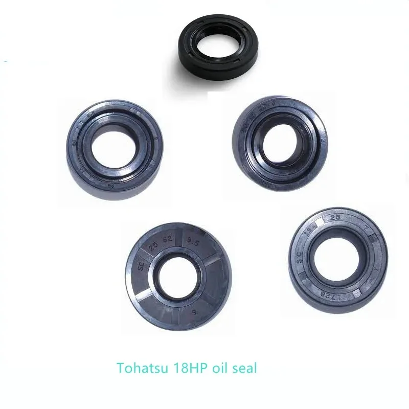 350-01215-5,350-00121-0, 350-01215-1, 346-65013-0 Oil Seal for Tohatsu Outboard Boat Parts 2T 15/18HP Crankshaft/Water Pump/Bla