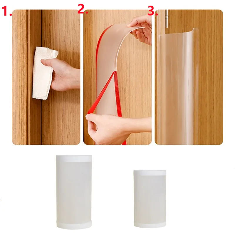سلامة الطفل الباب المفصلي حامي غطاء مكافحة قرصة اليد ختم الشريط خزانة للطي سلامة حافة النطاقات اكسسوارات الأثاث