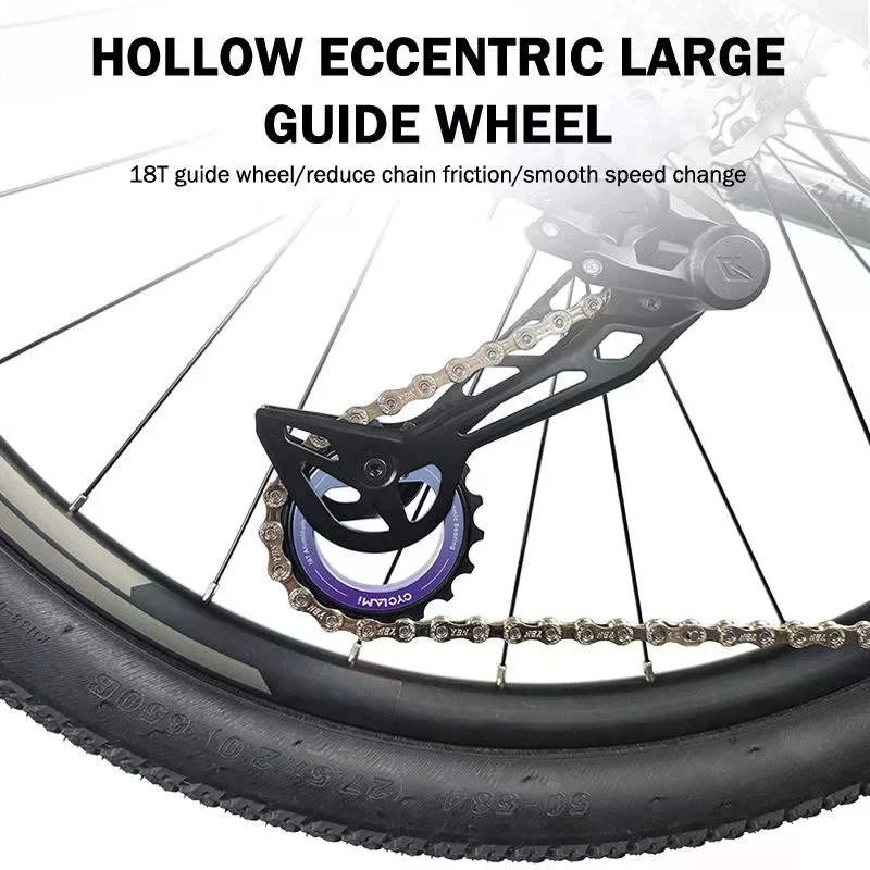

Bicycle Rear Derailleur 18T Hollow Pulley Wheel Ceramic Bearing Upgrade Kit for R8000 R7000 Road Bike