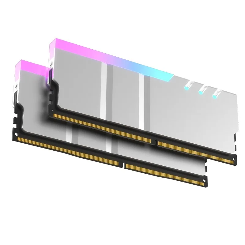 Flower Mirror Memory Vest Memory Strip Radiator Shenguang Synchronization Computer Accessories Chassis Decoration