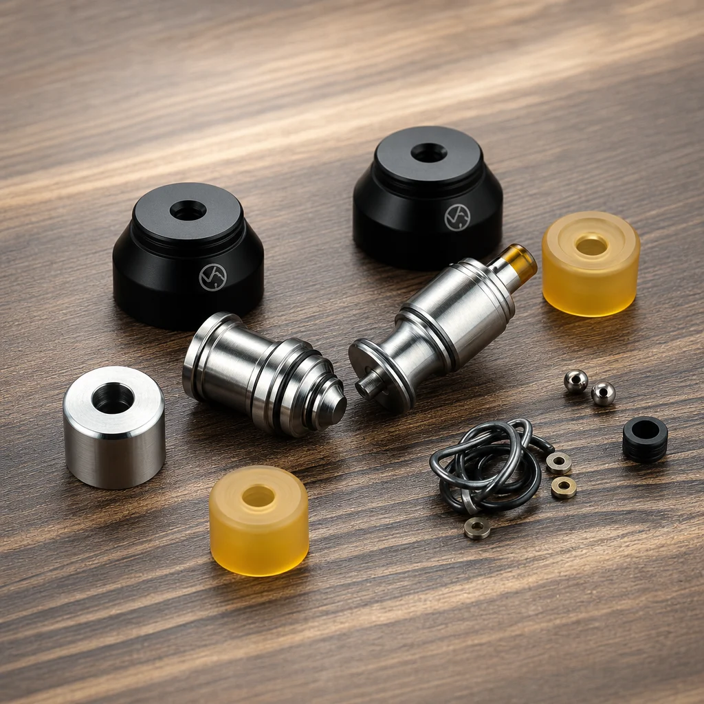 

Wolfcoolvape Genny 2 RTA Rebuildable Tank Atomizer 22mm 4.2ml Single Coil 316 Stainless Steel Vape Device