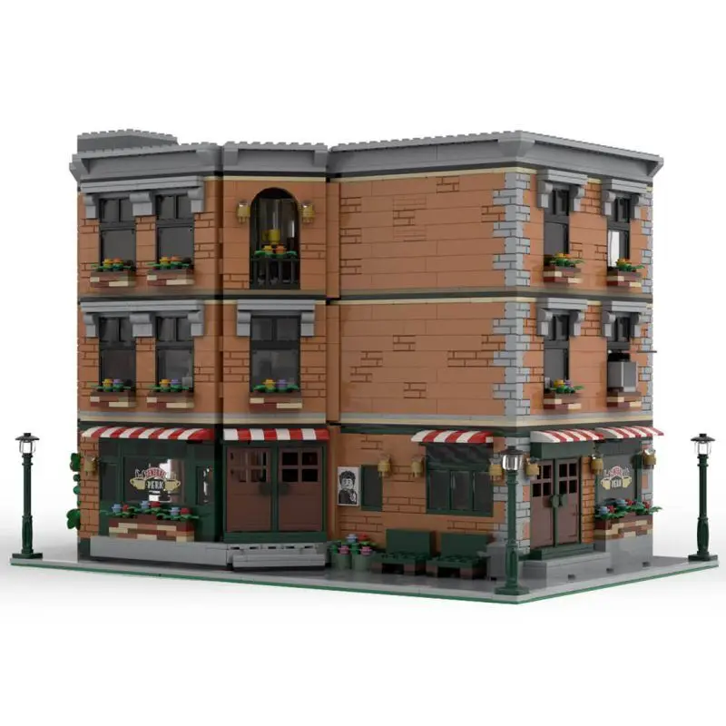 

Custom MOC-105976 Lounge Architecture Model Street Scene 990 Parts Toys Gift