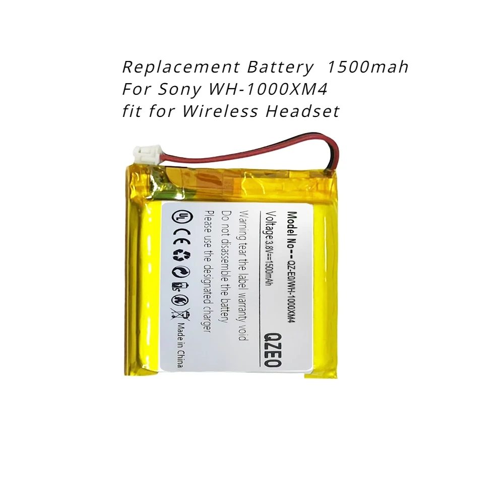 交換用ワイヤレスヘッドセット,バッテリー用,sony WH-1000XM4 WH