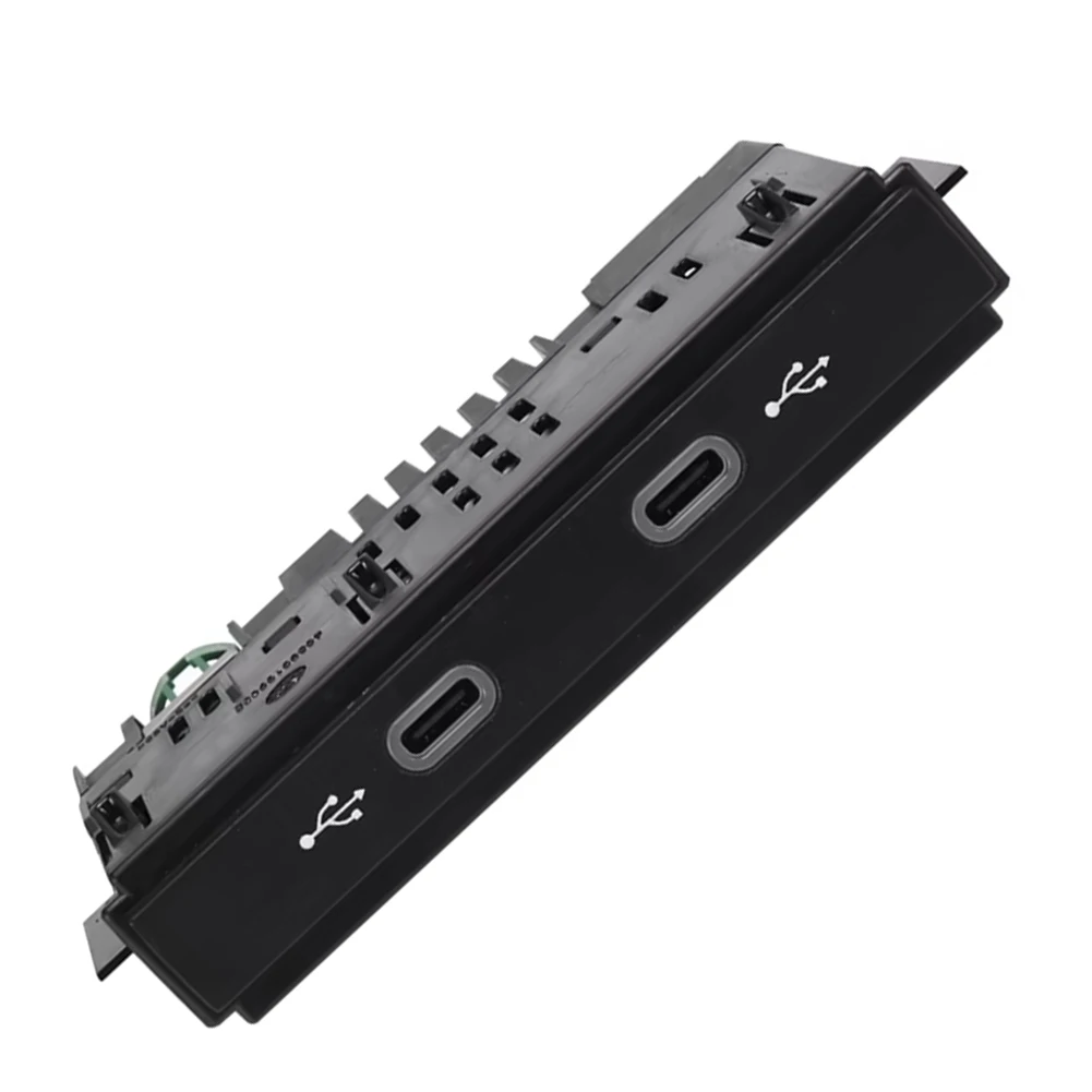 

Двухпортовый USB-адаптер типа C для автомобиля, передняя и задняя часть, совместимый с для Touran, для Tiguan, для MK2 2017 2018, номер модели 5NA035736