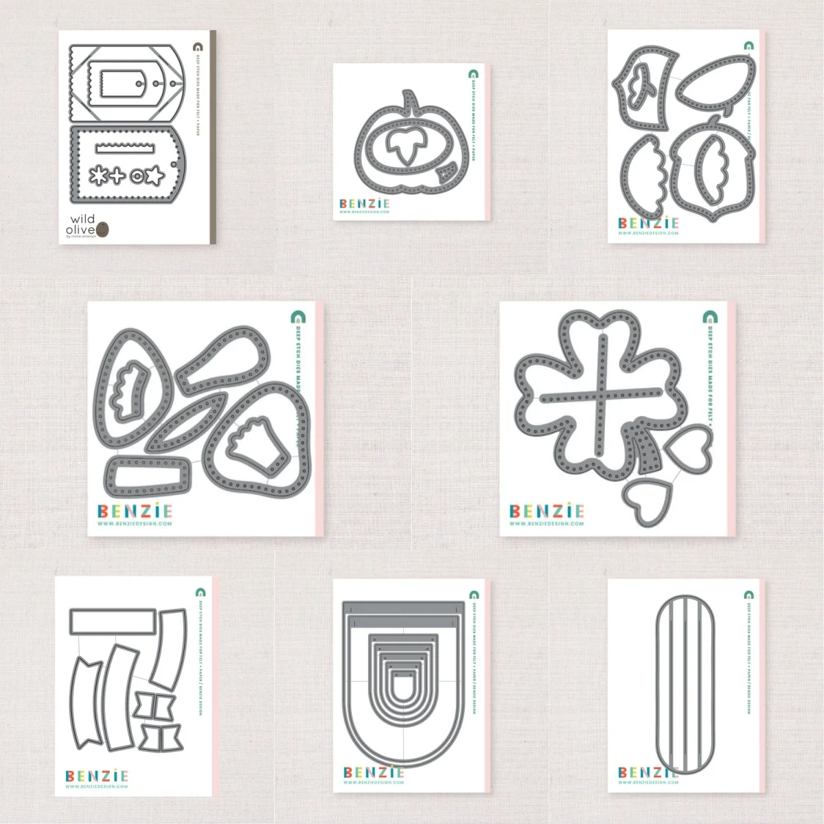 

Pumpkin Mushroom Scallops Gift Tag Clover Banner Letterbox Metal Cutting Dies DIY Scrapbook Craft Decoration Emboss Template