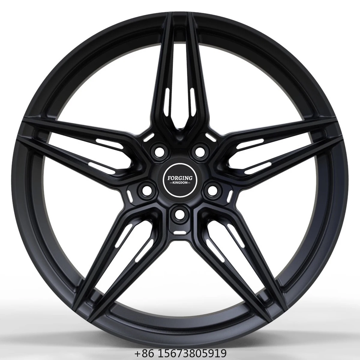 

Новые высокопроизводительные кованые диски из алюминиевого сплава, цельные, 17-26 дюймов, матовый черный цвет