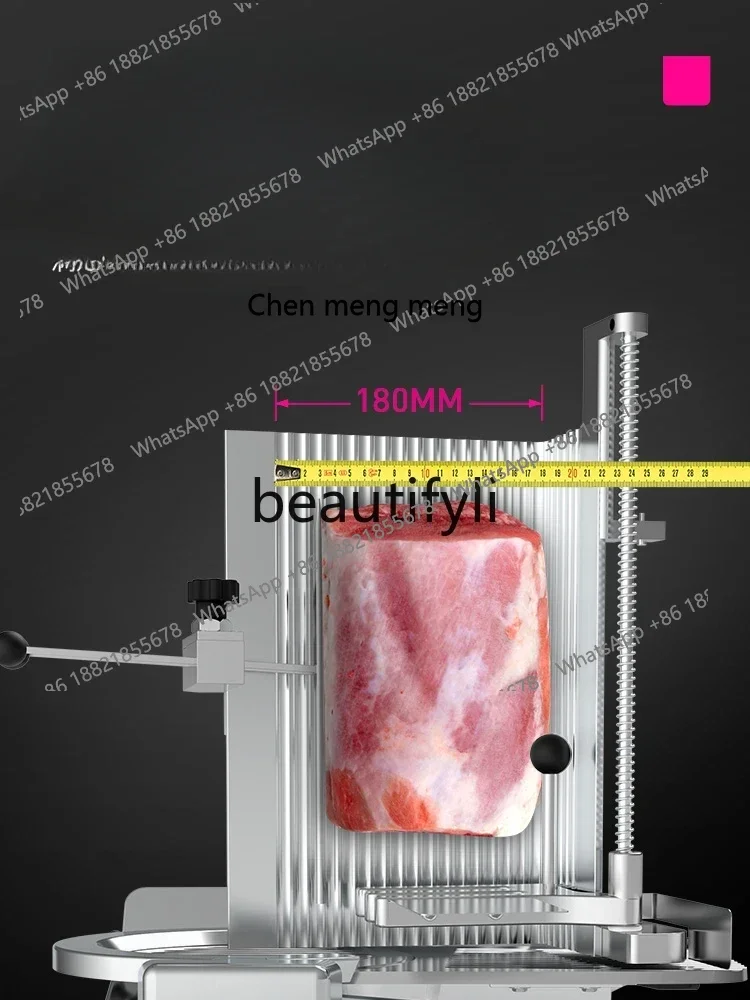 

FF Automatic meat cutter Commercial slicer, electric lamb fat beef roll slicer