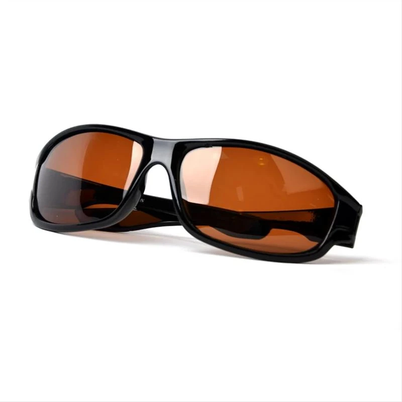 TAGION Small Size Glasses Black Frame Polarized Sunglasses Men Women Brown Color Lenses Outdoor Sport Sun Glasses Oculos de sol