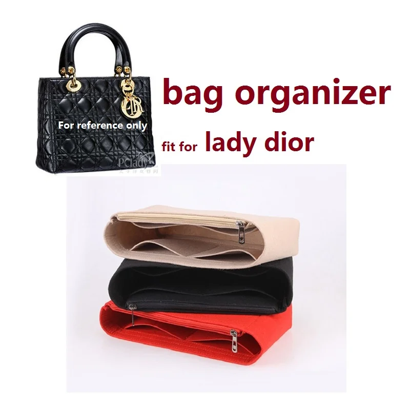 

【Only Sale Inner Bag】Bag Organizer Insert For Dior Lady Handbag Organiser Divider Shaper Protector Compartment Inner Lining