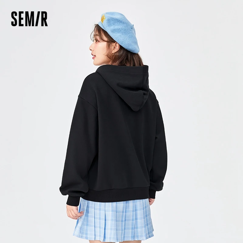 Imagem -03 - Fato Semir Feminino Suéter com Capuz Saia Plissada Xadrez Solta e Suave Estilo Preppy Novo Primavera e Outono 2023 Peças