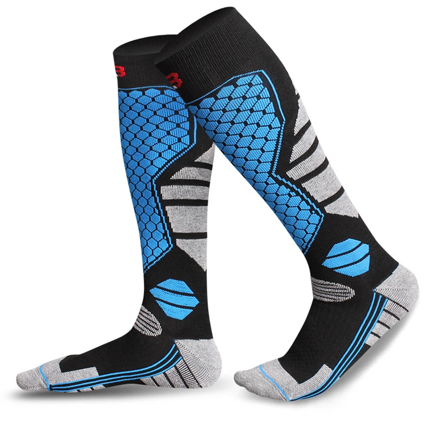 유니섹스 스노보드 양말 남녀 무릎 높이 겨울 보온 양말 야외 스포츠 하이킹 스키 양말 ​