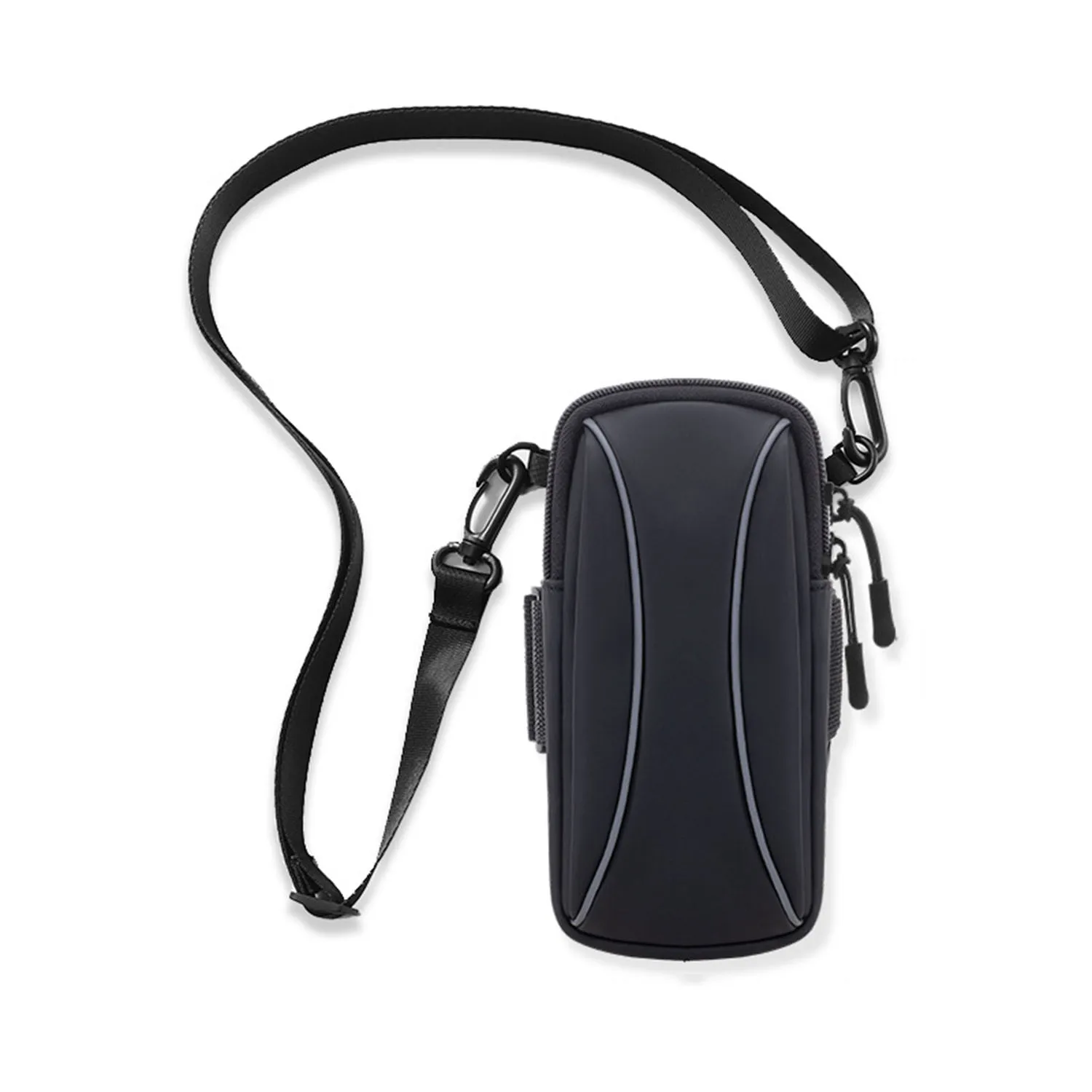 

Водостойкая повязка для бега с ремешком через плечо для iPhone 15, 14, 13 Pro Max, Samsung, 7,2 дюйма, универсальная повязка для ходьбы в тренажерном зале