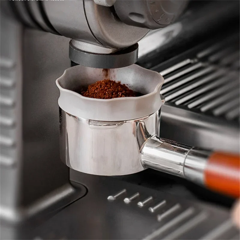 51/53/58mm ABS Intelligent Dosing Ring Magnetic Dosing Funnel Espresso Coffee Dosing Ring For Coffee Dosing Funnel Portafilter