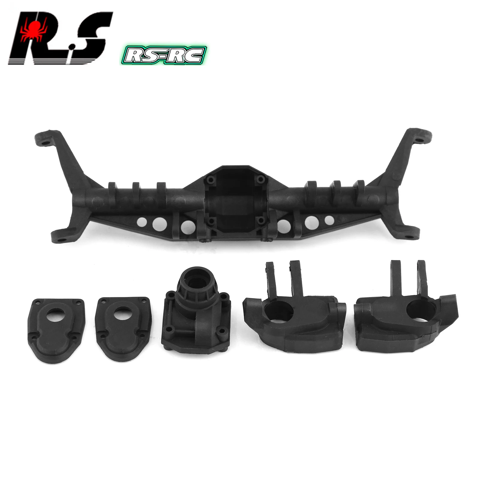 1Set di plastica anteriore e posteriore Currie F9 alloggiamento dell\'asse del portale per Axial Capra UTB10 1.9 UTB 1/10 RC Crawler Car Upgrade Parts