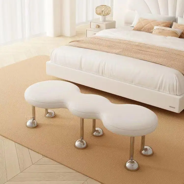 الفاخرة النمل شكل البراز مدخل مقعد غرفة نوم حديثة البراز الإبداعية مصمم مقعد طويل الإبداعية خلع الملابس البراز مقعد متعدد الاستخدامات