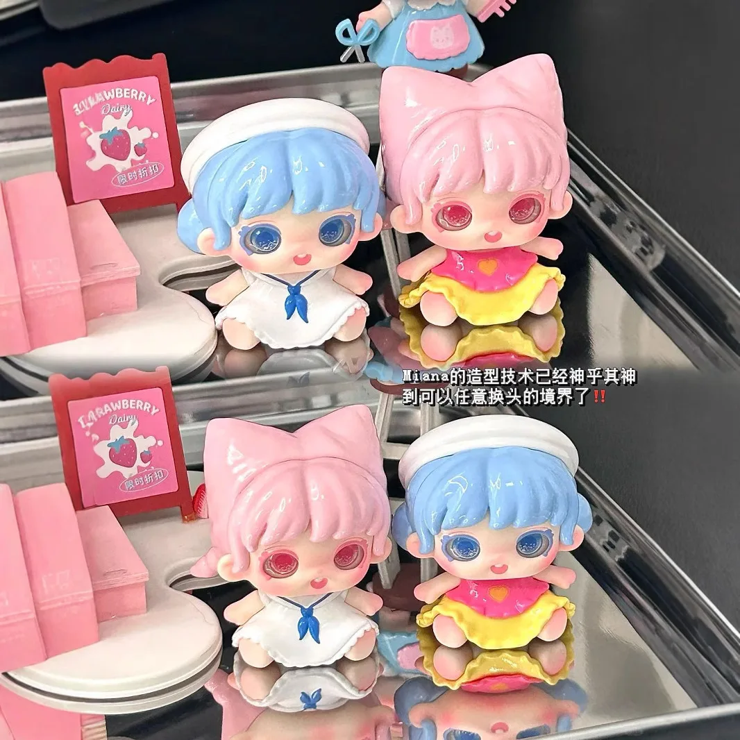 أصيلة Jotoys/Miana Xiaomi'Na Mini Shapeshifting منزل صغير رائعتين حبة سلسلة صندوق أعمى تمثال هدية مزخرفة