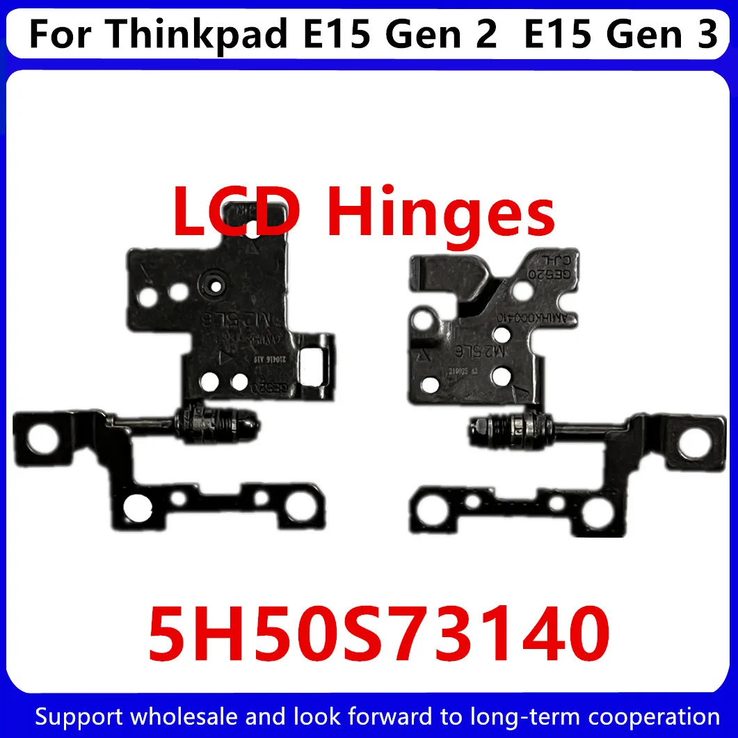 Nieuwe GE520 Voor Lenovo Thinkpad E15 Gen 2 E15 Gen 3 Vervangingen Lcd Scharnieren Scherm As Links & Rechts AMHK000510 AM1HK000410