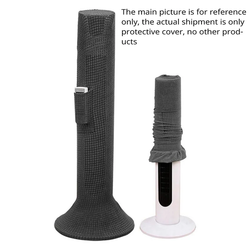 Protector de cubierta de ventilador de torre ABDJ-2X Protector de cubierta completa de suelo elástico, protección contra el polvo e impermeable B