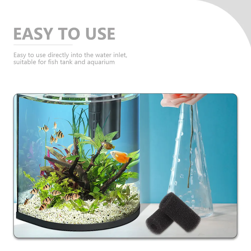 

8Pcs Inlet Protective Sleeves Pre Filter Sleeves for Aquarium Fish Tank Filter Cover Replacement Accessories Filtration