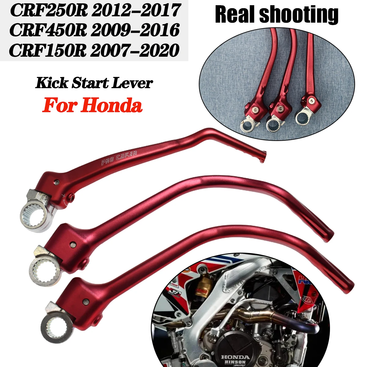 

Motorcycle Forged Kick Start Starter Lever Pedal For HONDA CRF150R CRF250R CRF450R CRF 150R 250R 450R 2007-2017 2018 2109 2020