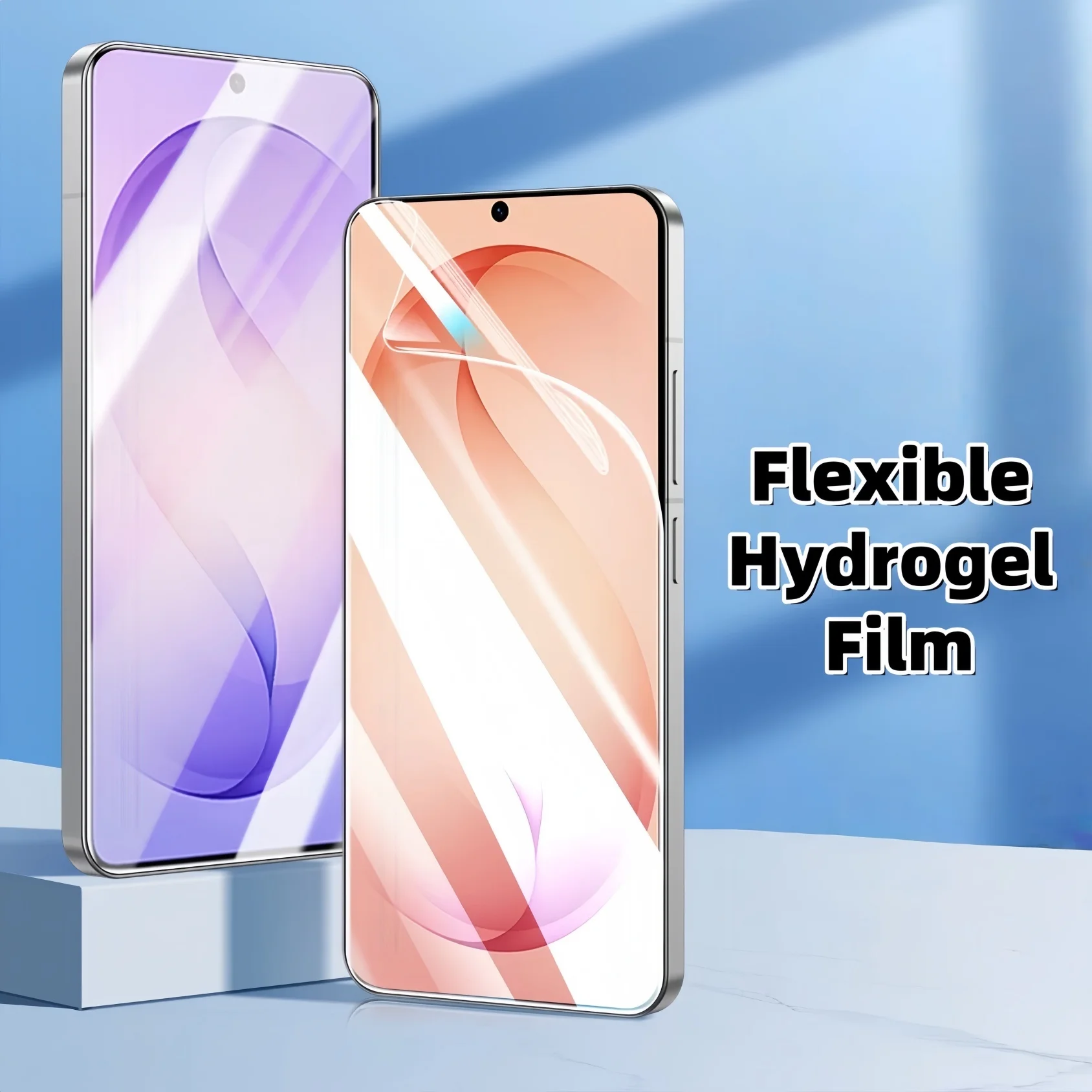 2 Pcs High Sensitive Hydrogel Film For Samsung Galaxy S26 S25 S24 S23 S22 Ultra Plus Edge FE,Transparent Soft TPU Screen Protect