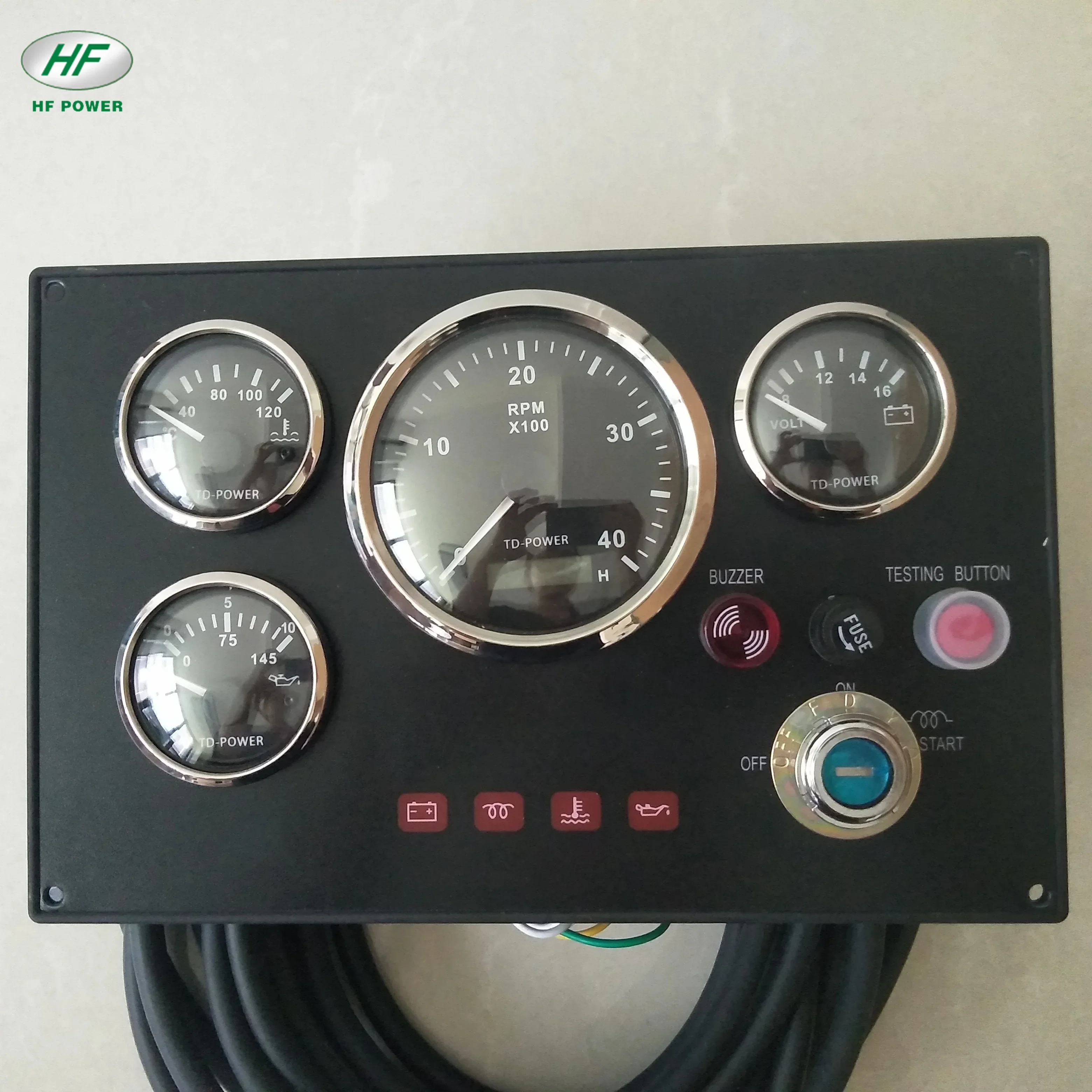 Global hot selling factory direct sales panel de control para horno electric control panel for HF-485 marine diesel engine