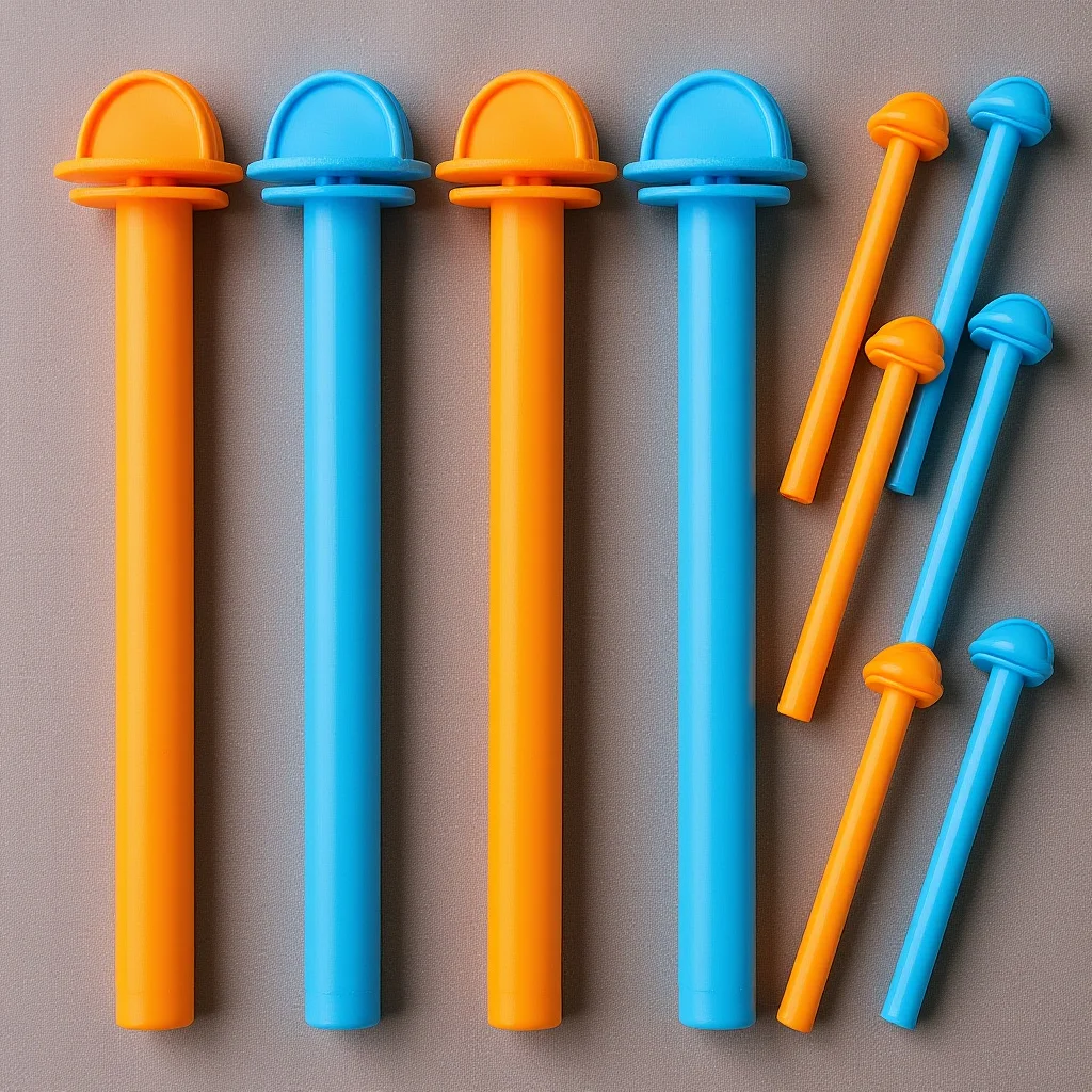 

10Pcs Bird Perch Stand Plastic Material Durable Design Safe for Pets Easy to Clean Multiple Standing Options Bird Plastic Perch