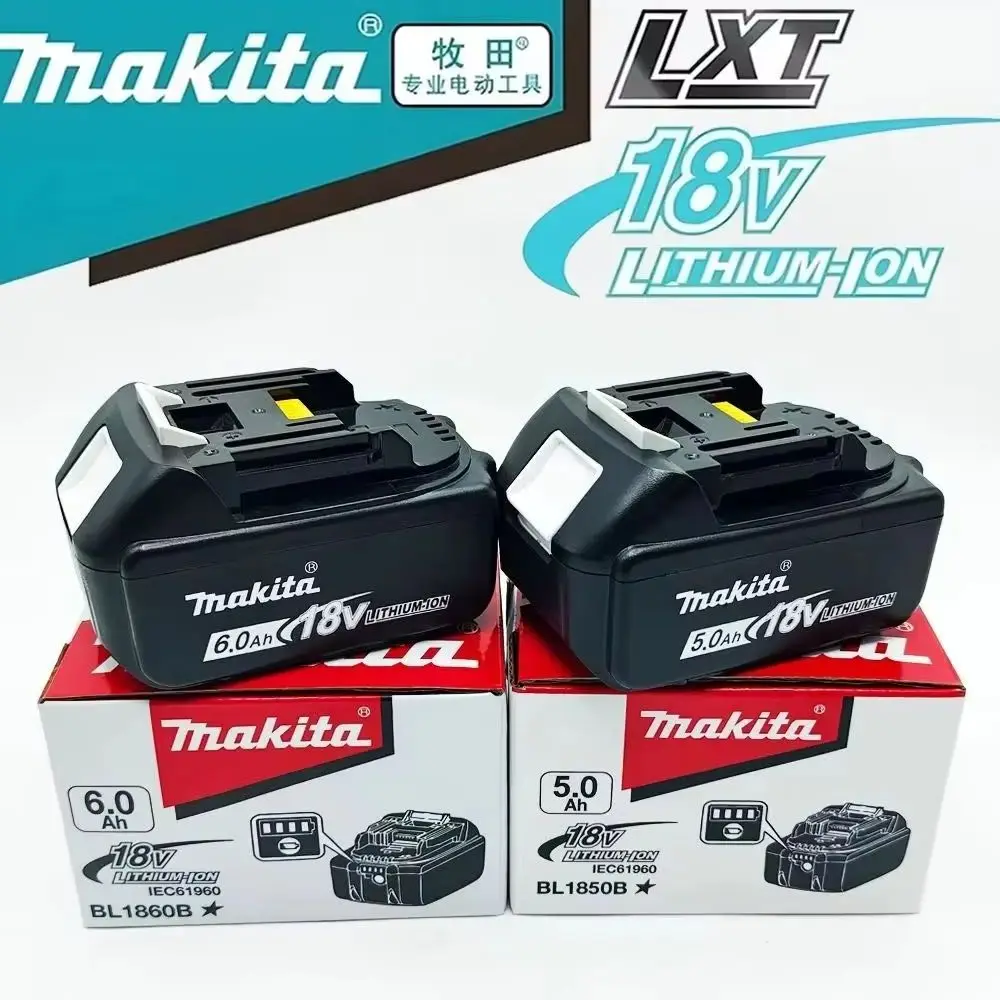 

Makita BL1830B BL1850B BL1860 Rechargeable Battery 18V 5000mAh Lithium-ion for XDT11 XDT12 DTD152 DTD151 Cordless Tools