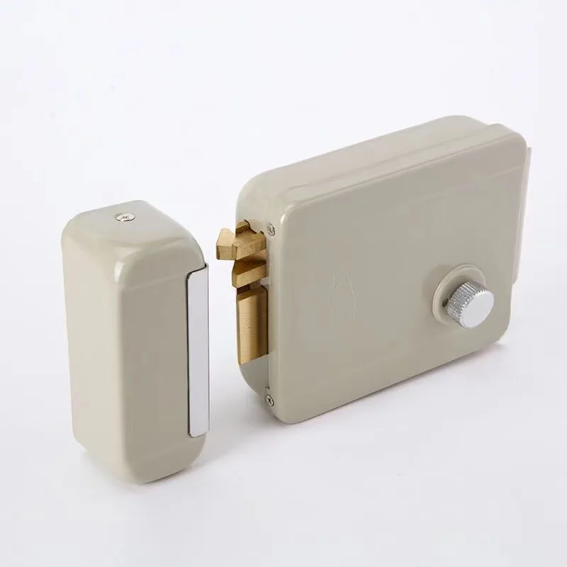 Electric control lock Household unit door access lock Electronic door lock Swipe card Building intercom electric control lock