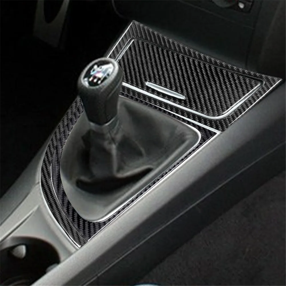

Carbon Fiber Interior Center Console Panel Frame Trim Sticker For BMW 1 series cope/convertible E82 E88 2008-2013 Car Accessorie