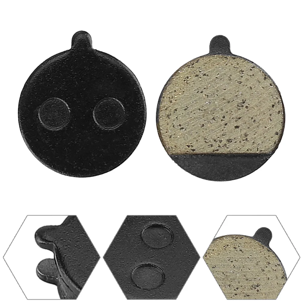 2/4pcs Disc Brake Pad For M4 10 Inch Escooter Metal + Resin Brake Pads Friction Replacement Electric Scooter Accessories