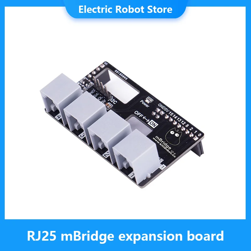 

MBridge Expansion Board of RJ25, Surport Micro:Bit Makeblock and Robot Bit from Kittenbot