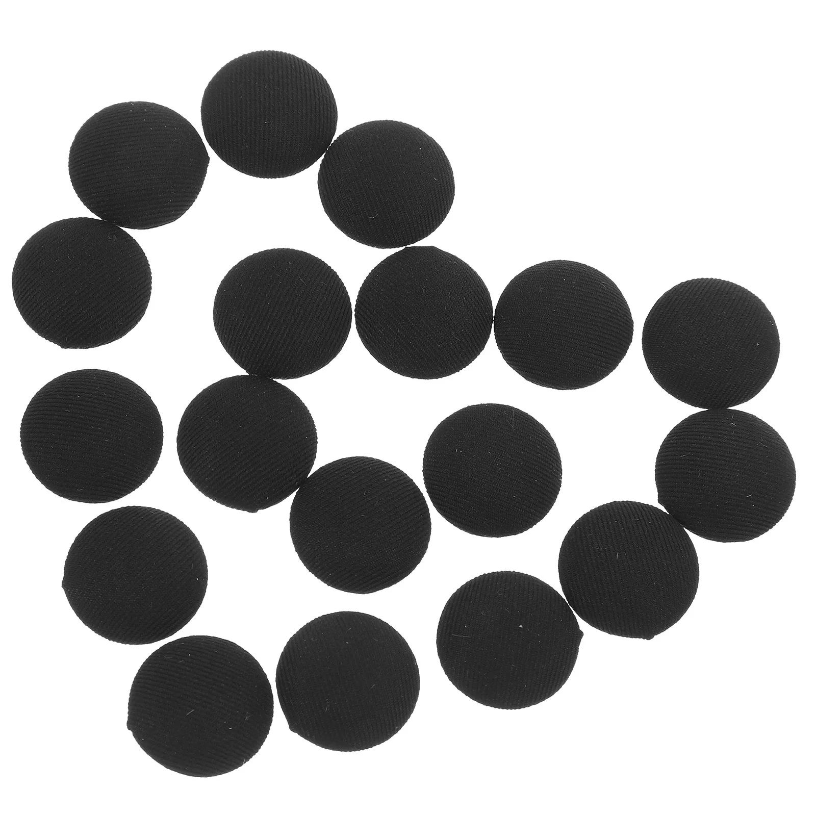 

30Pcs Baseball Cap Buttons 19Mm Metal Shank Cloth Covered Snap Replacement Top Fasteners Repair Vintage Hat Cap Covers