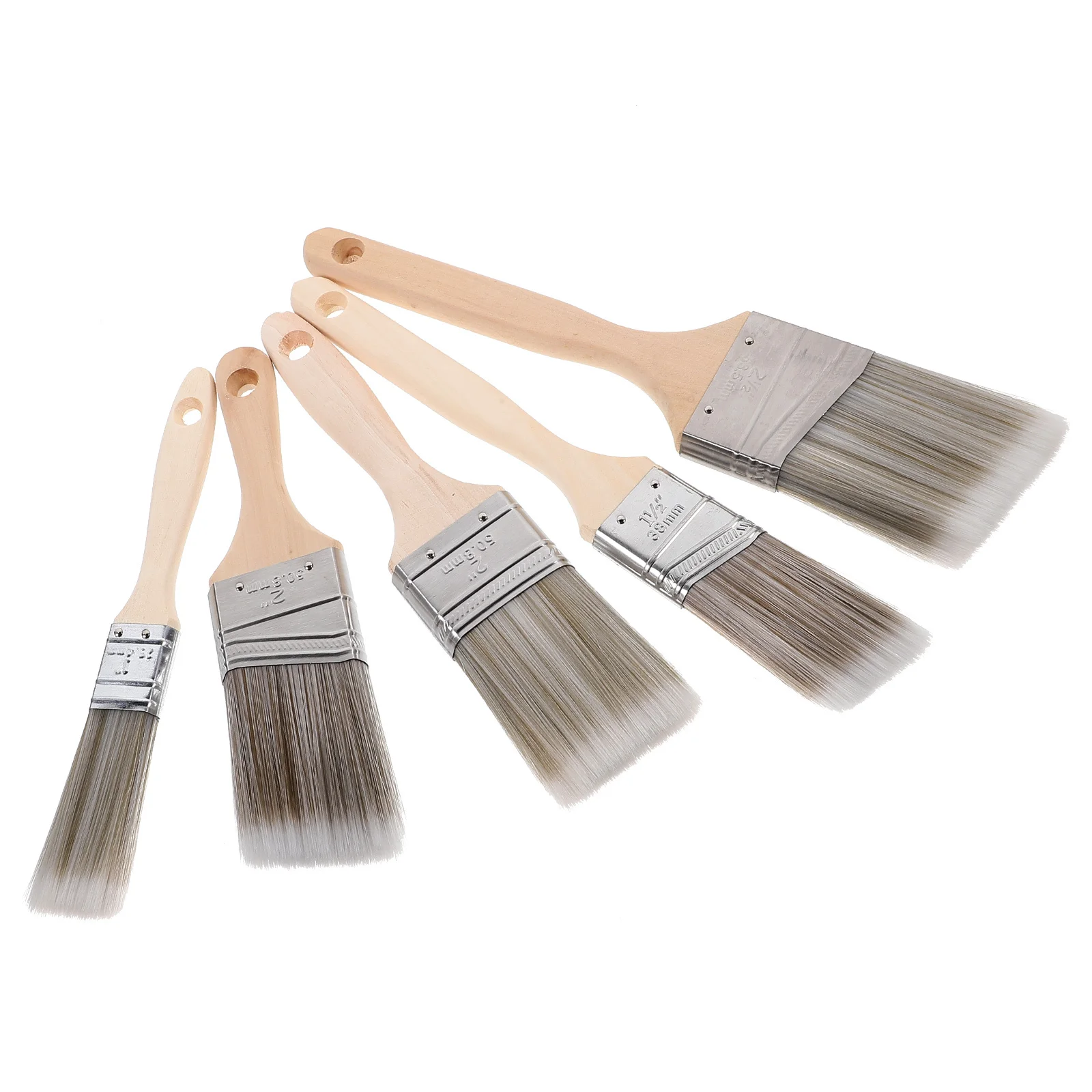 

5 Pcs Paint Brushes Cover Furniture Painting Multi-use Multipurpose Oil for Walls Cabinet Tools