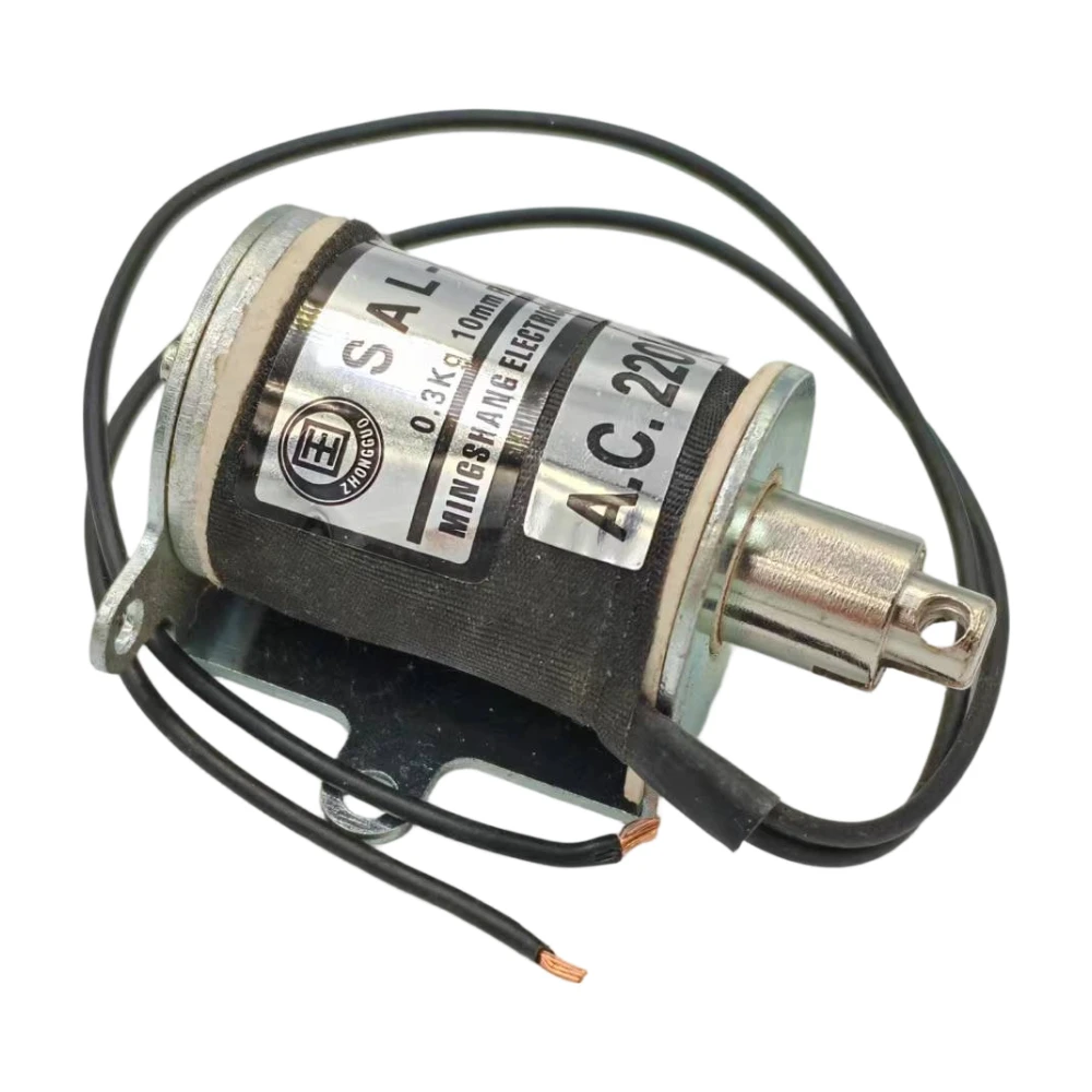 SAL-02 DC12V/DC24V/AC 220V 10mm Stroke 0.3N Force Tubular Electric Solenoid Electromagnet