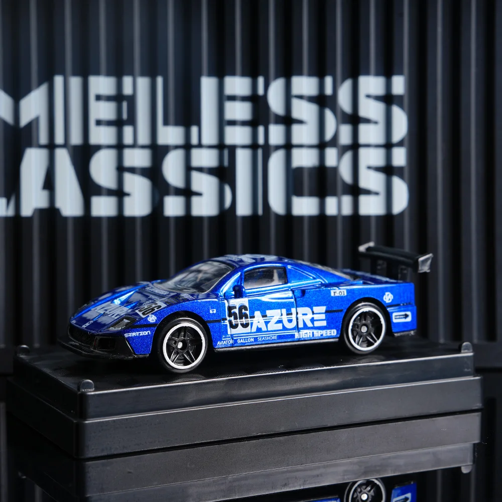 Diecast Racing Car - 1:64 Scale Blue 
