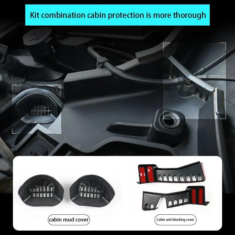 For Tesla Model Y Car Engine Anti Mud Cover Engine Compartment Cover ModelY Motification Parts