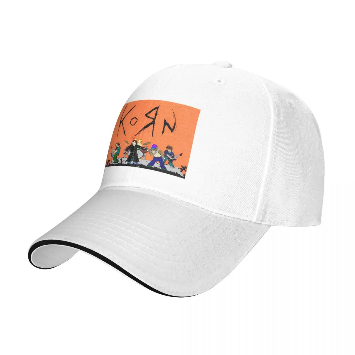 Heavy Metal Korn Baseball Caps Fashion Nu Band Neidermeyers Sandwich Hat Men Women Polyester Caps Hat Outdoor