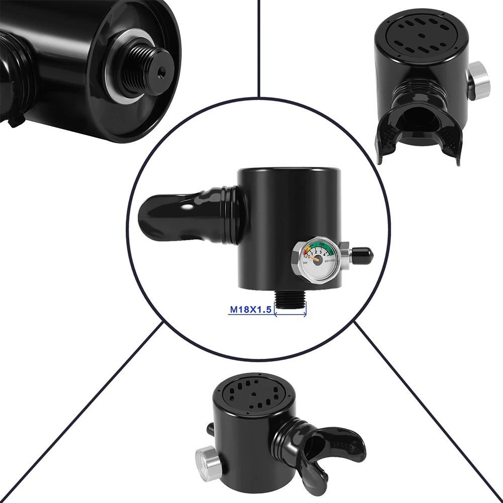

SMACO M10, оборудование для дайвинга, подводное плавание, пони, флакон, стандартное оборудование для дайвинга, манометр