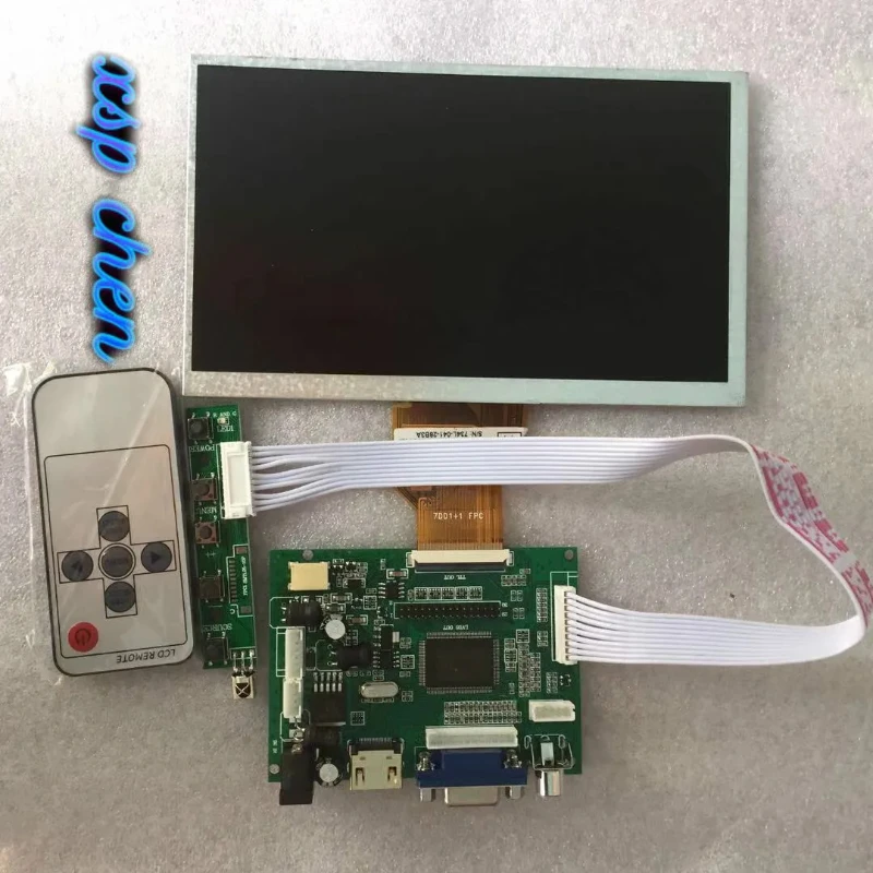 7 inchLCD TTL LVDS Controller Board HDMI VGA 2AV 50 PIN ALLEEN geschikt voor AT070TN90 92 94 Ondersteuning Automatisch raspberry