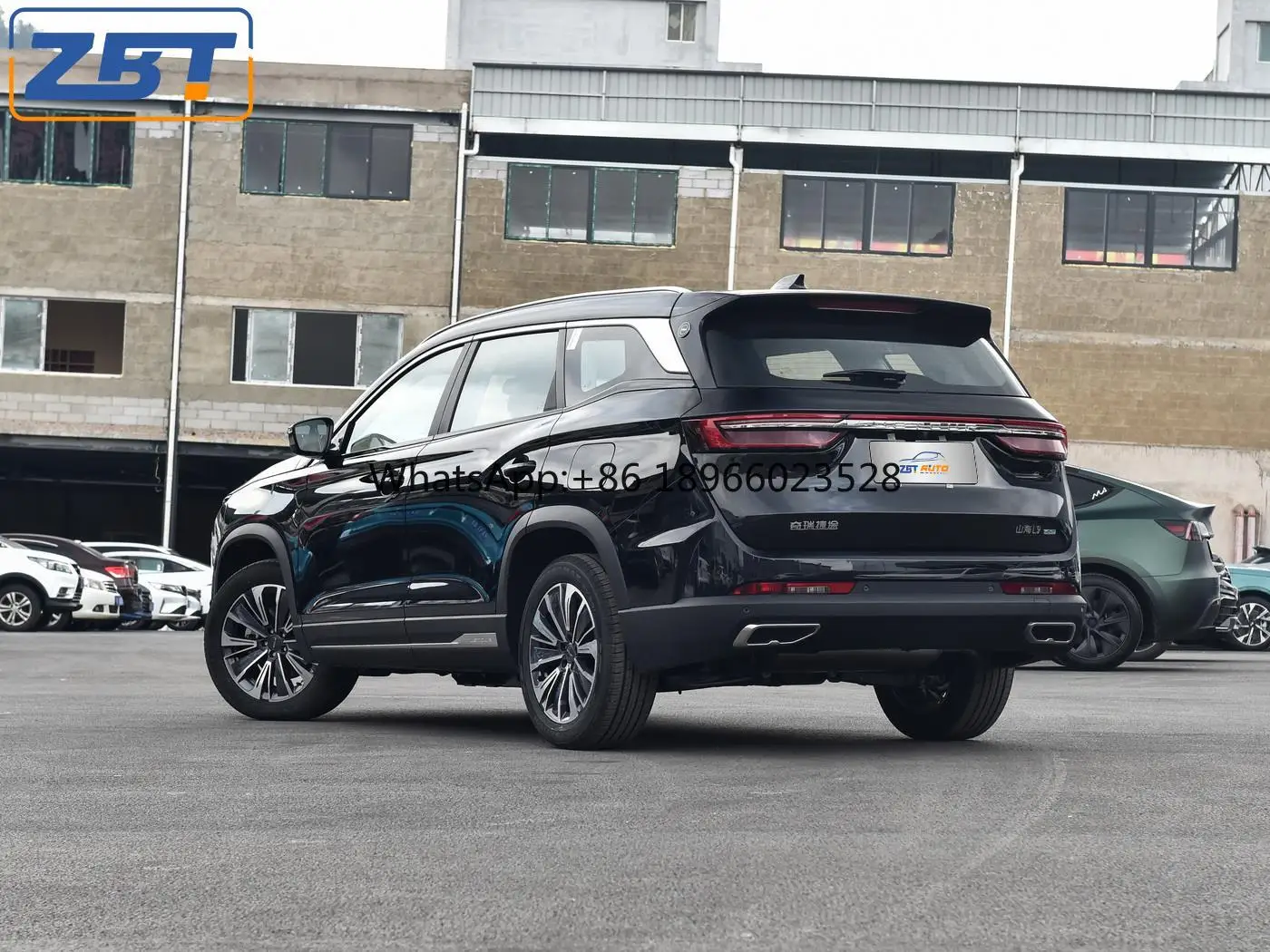 chery jetour shanhai l9 car phev 2024 1.5td 2dht max 5-seater suv car hybrid electric vehicles