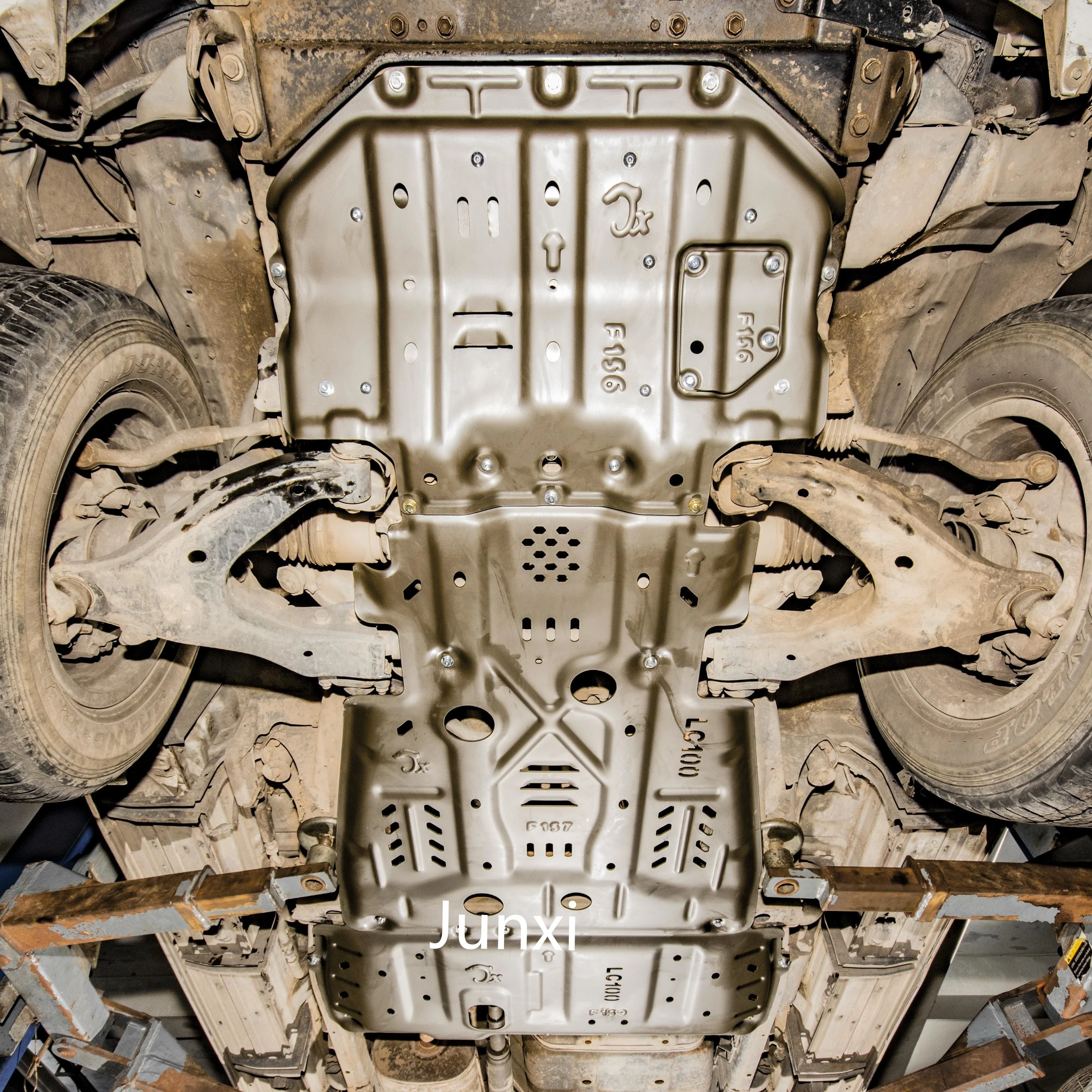 New Hilux FJ Cruiser 4 Runner Engine Protection Skid Plate Accessories Parts Fit for Land Cruiser LC100 4500 4700