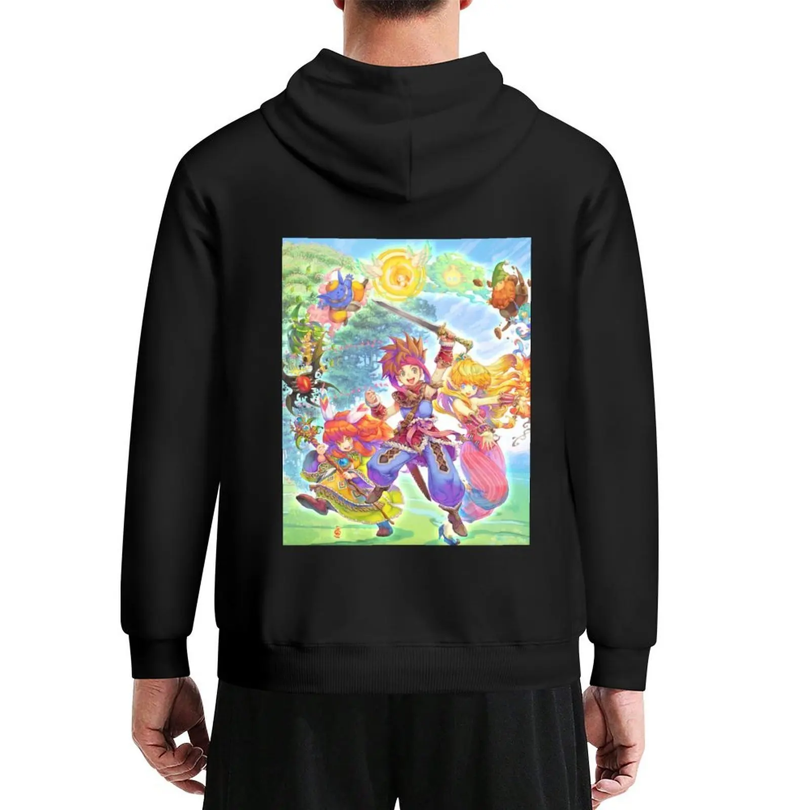

Secret Of Mana Hoodie autumn men's coat autumn clothes blouse men hoodie