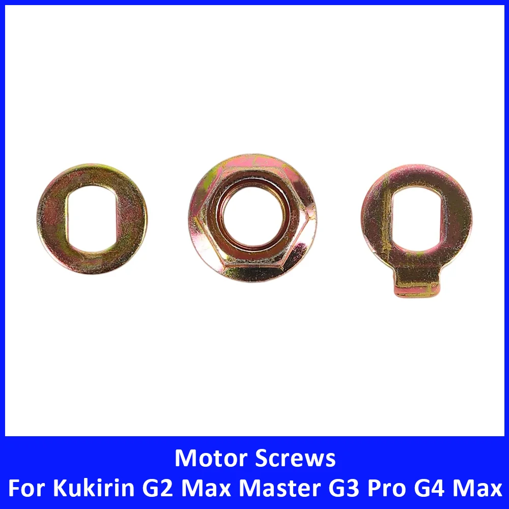 

Комплект крепежных элементов для двигателя электросамокатов Kukirin G2 Max, G2 Master, G3 Pro, G4 Max: винты, гайки, крючки, пластины