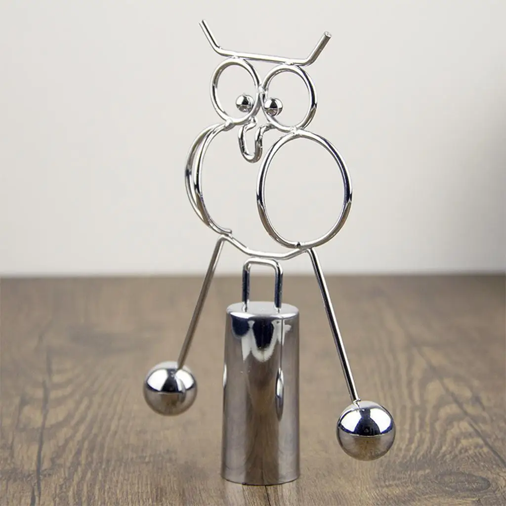 Mobile Balance Science Physics Owl Shaped Tumbler Pendulum Toy