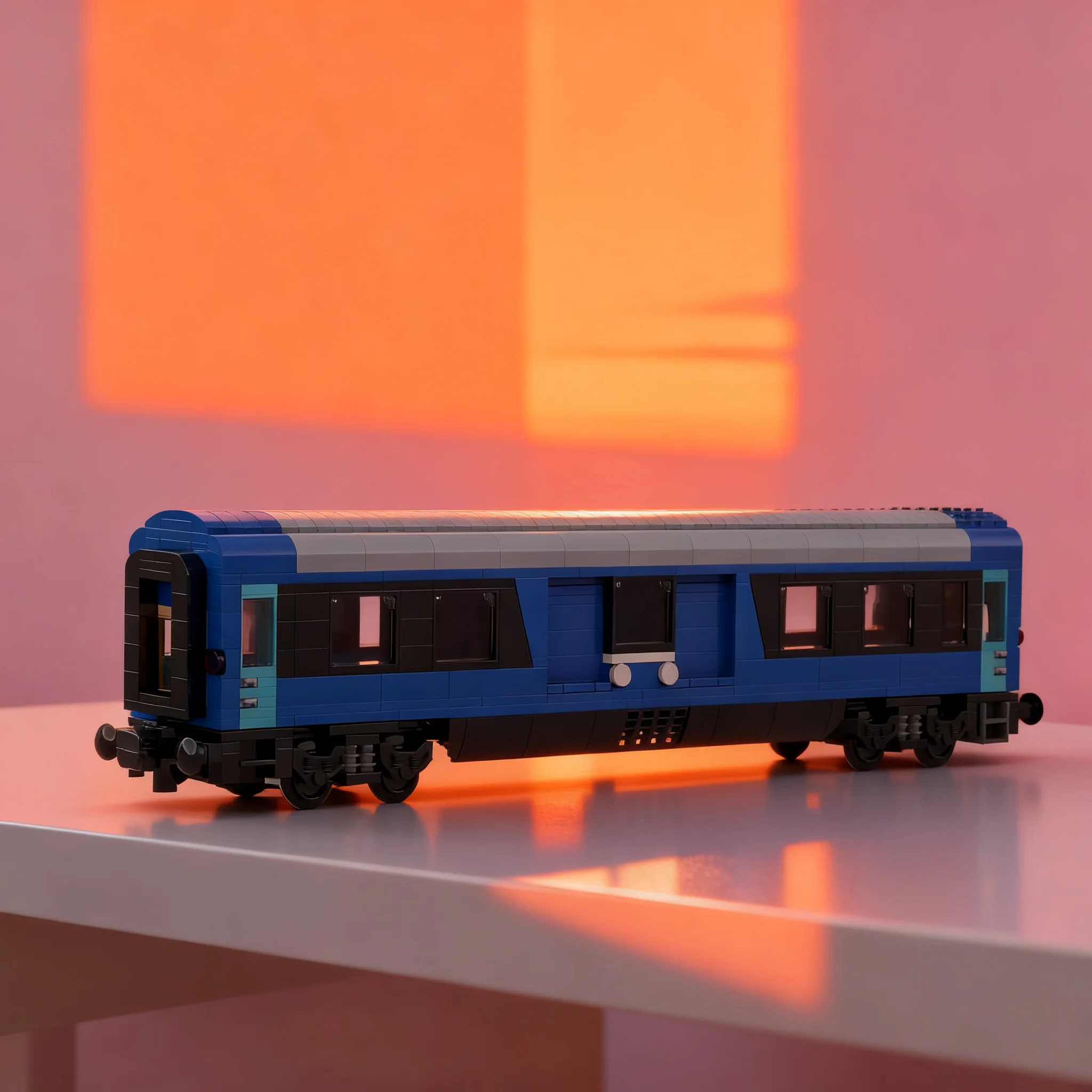 541pcs MOC Magyar Bike Service Wagon City Trains Model Toy Building Blocks Construction Christmas Gift DIY Kids Creative Idea