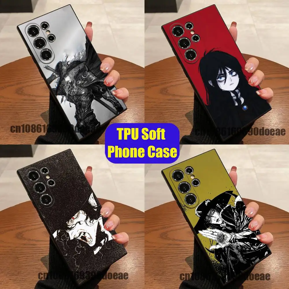 For V-Vampire Hunter D Phone Case For Samsung S26,S24,S22,S25,S23,S30,S21,Ultra,Plus,Fe,Lite Silicone Cover