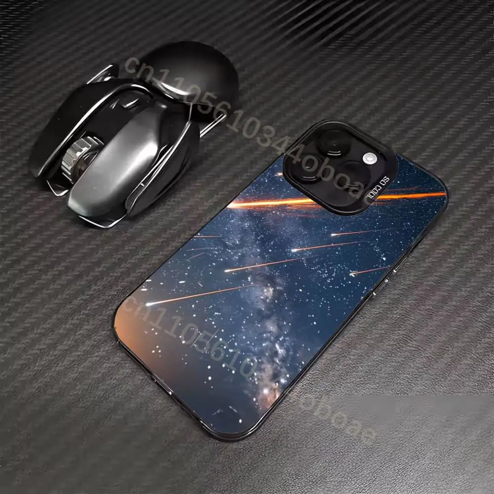Beautiful Meteor Phone Case For iPhone 17,16,15,14,13,12,11,Pro,Max,Plus Shockproof Cover