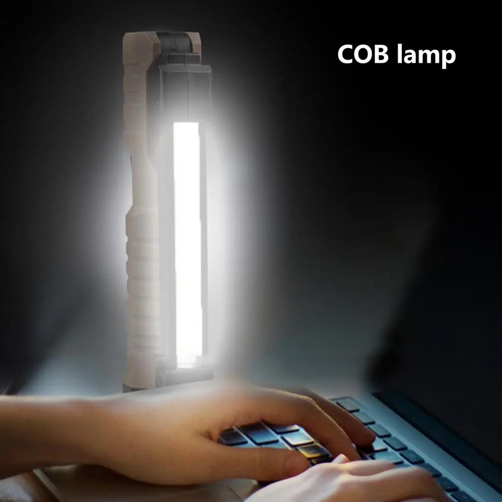 Practical LED Work Light  Multiple Lighting Modes ABS Folding LED Lamp  High Strong Power Flashlight Emergency LED Torch